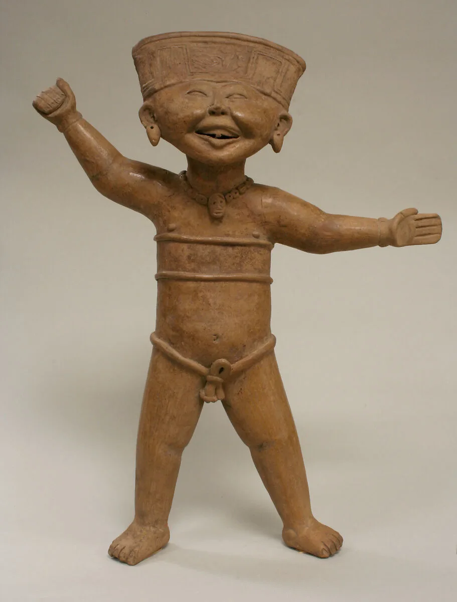 Standing Smiling Figure — Unknown