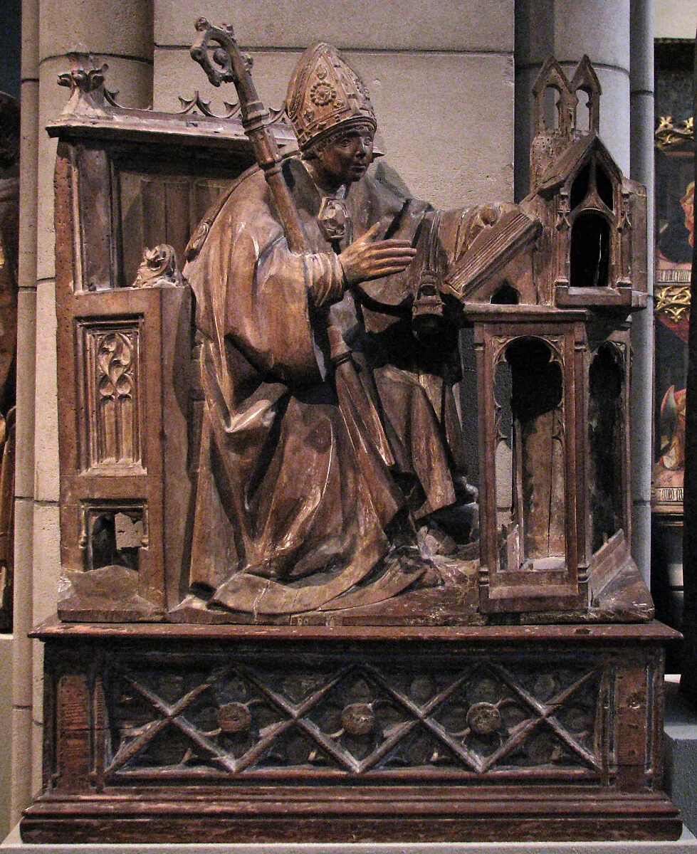 Saint Ambrose in His Study — Unknown