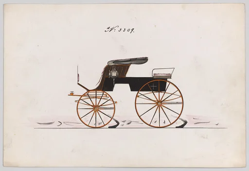 Design for Stanhope Phaeton, no. 3309