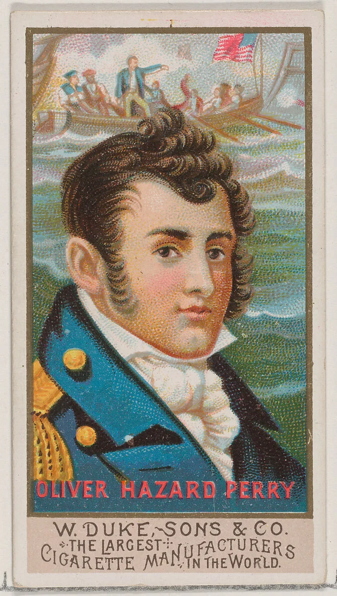 Oliver Hazard Perry, from the series Great Americans (N76) for Duke brand cigarettes — W. Duke, Sons & Co.