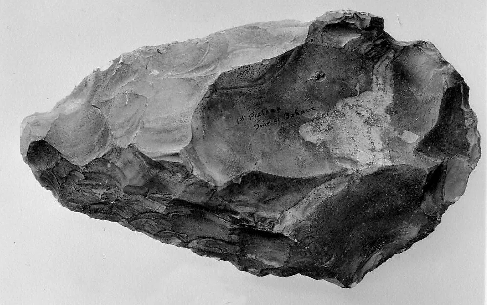 Biface, commonly referred to as a hand ax — Unknown