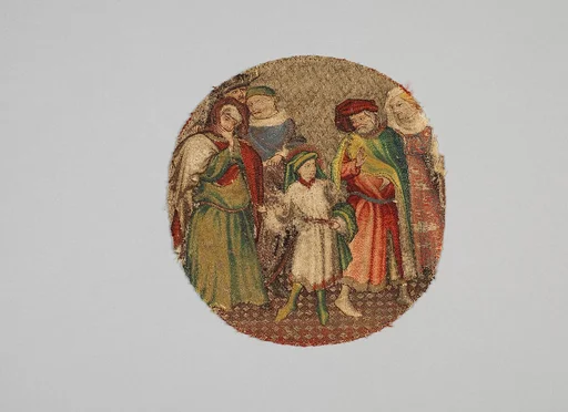 Saint Martin Announcing to His Parents That He Will Become a Christian