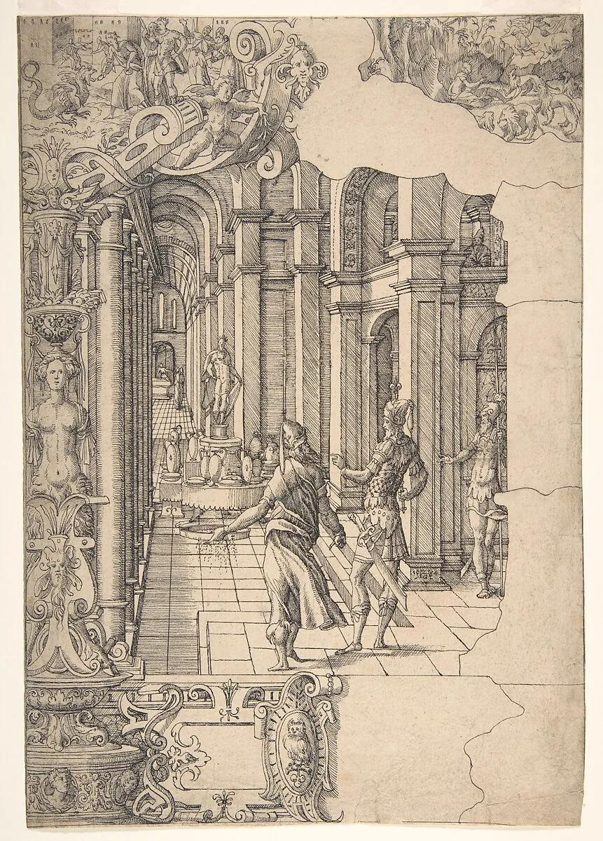 Three Scenes from the Life of the Prophet Daniel — Jost Amman