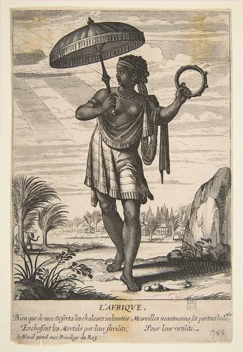 Allegory of Africa, from "The Four Continents"