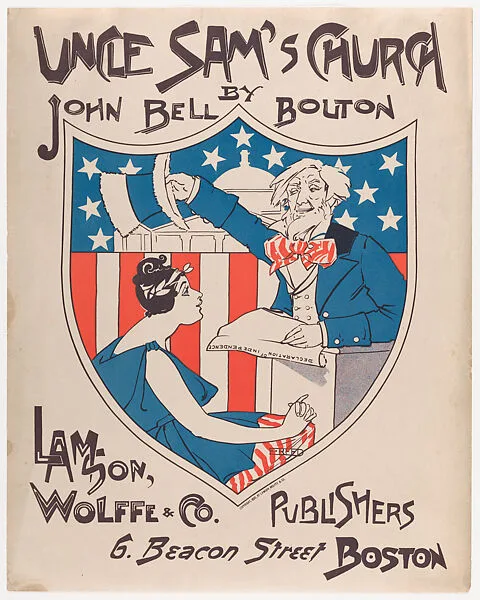 Uncle Sam's Church — Ethel Reed|Lamson Wolffe & Co.|John Bell Bouton