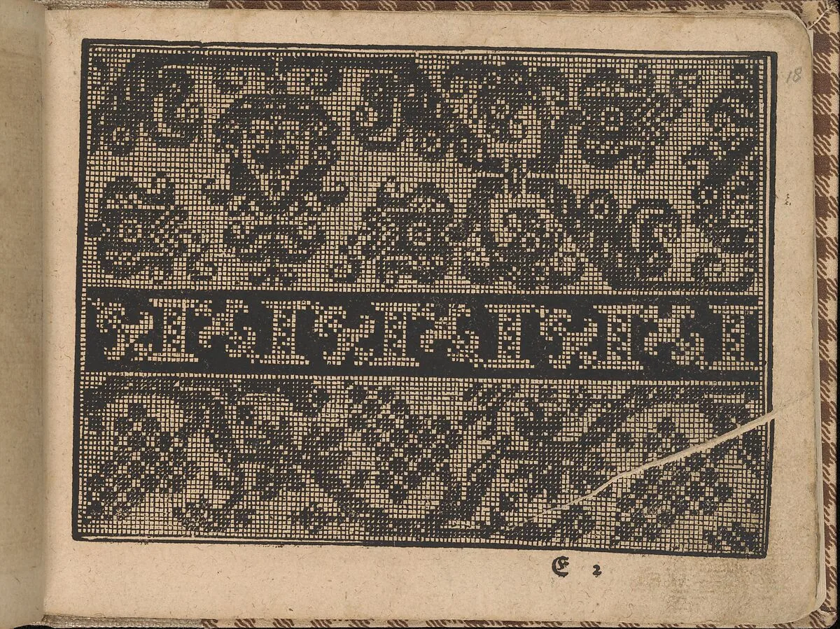 New Künstlichs Modelbuch (Page 18 recto) — Bernhard Jobin