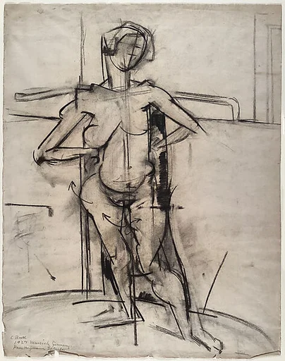 Untitled (female figure study)