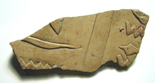 Raised relief fragment