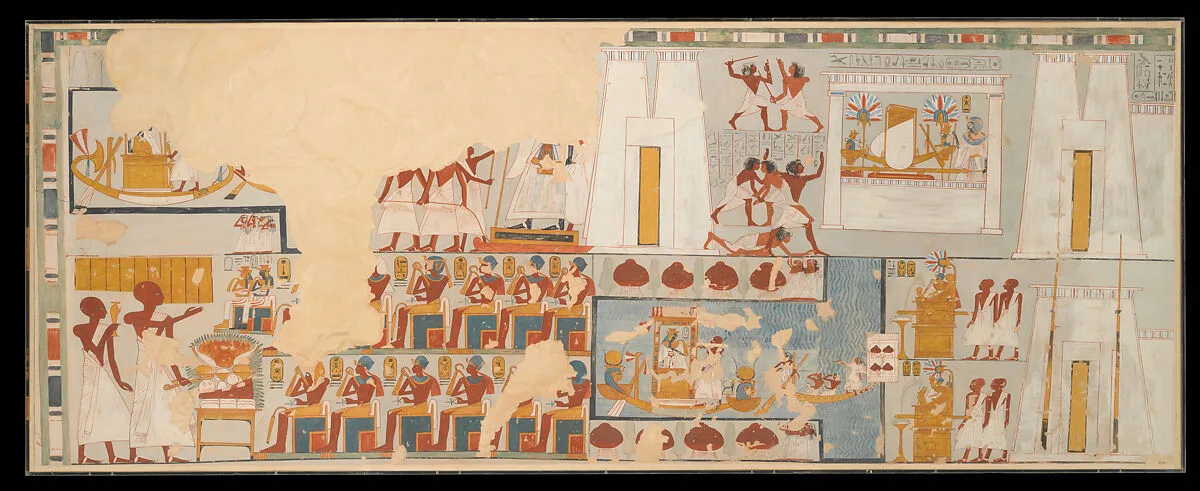Festival Scene, Tomb of Amenmose — Charles K. Wilkinson