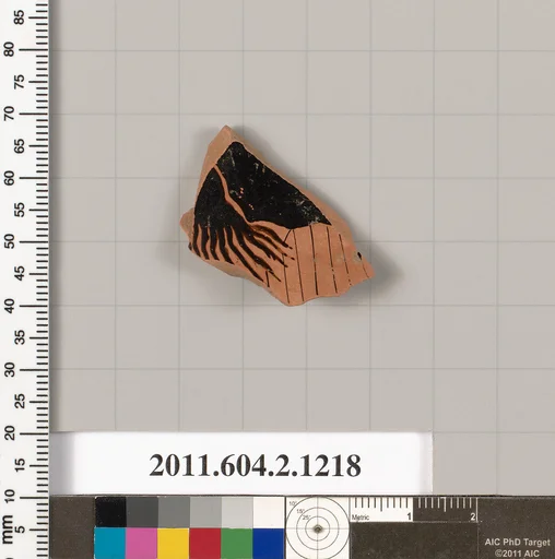 Terracotta fragment from a kantharos: head vase