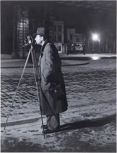 Brassaï Photographing, Boulevard Saint-Jacques — Brassaï