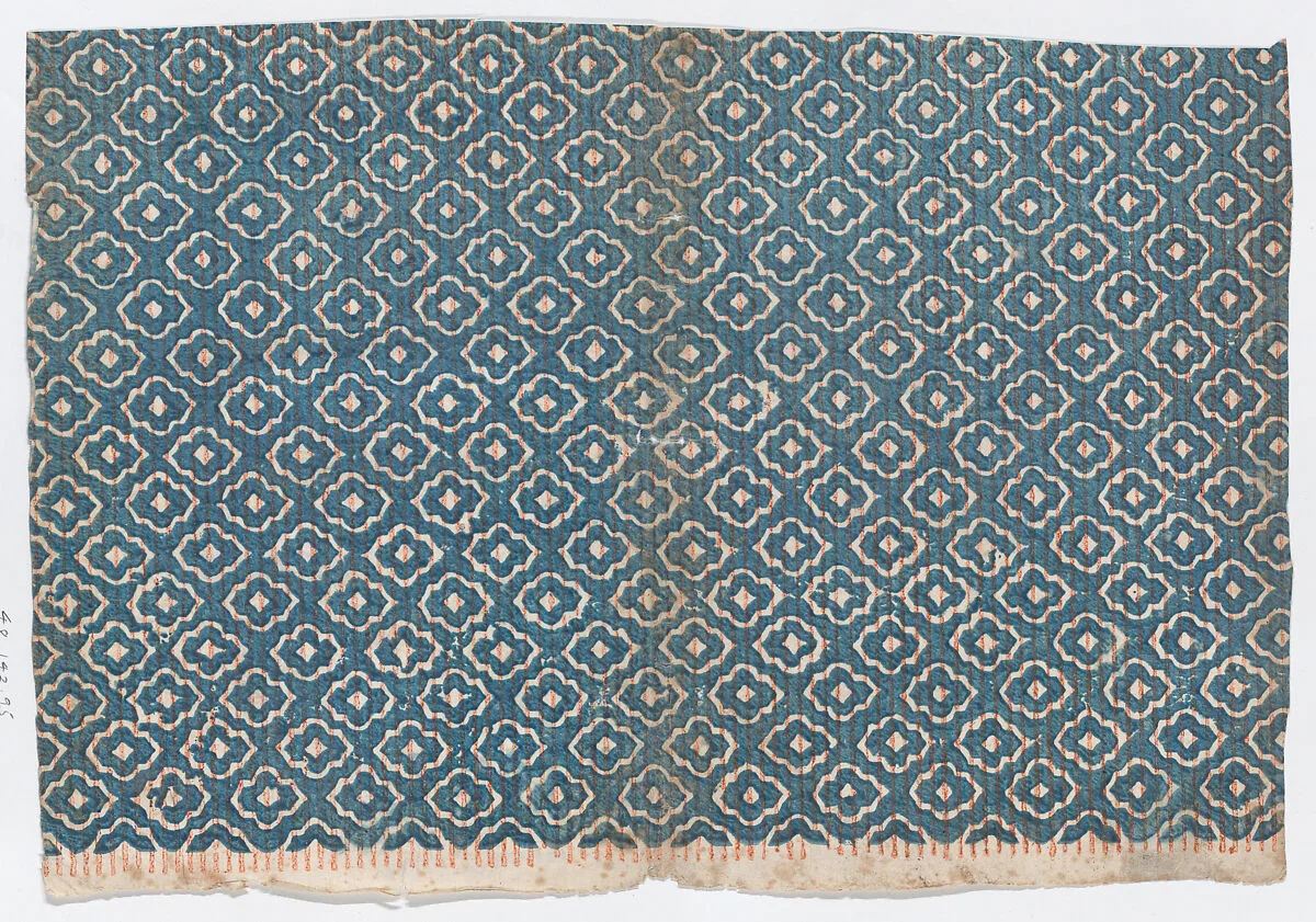 Book cover with pattern of organic shapes and stripes — Anonymous