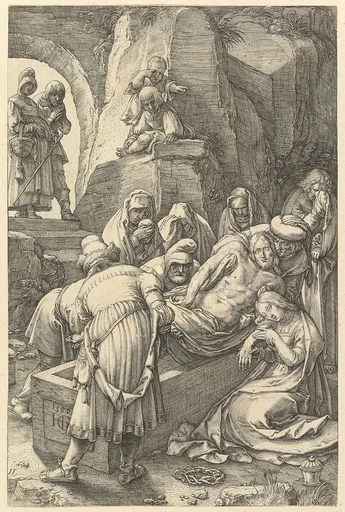The Entombment, from "The Passion of Christ"