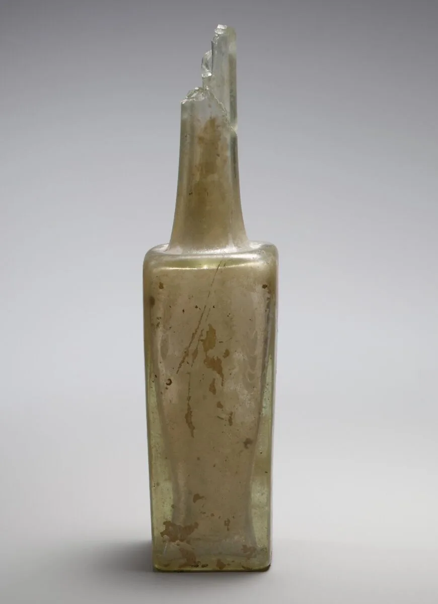 Glass 'Mercury' bottle — Unknown