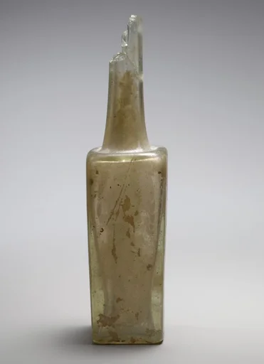 Glass 'Mercury' bottle