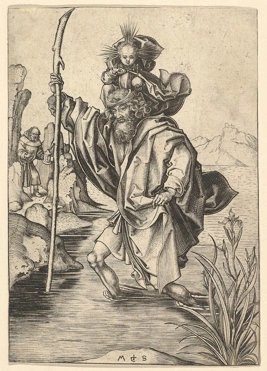 St. Christopher — Martin Schongauer