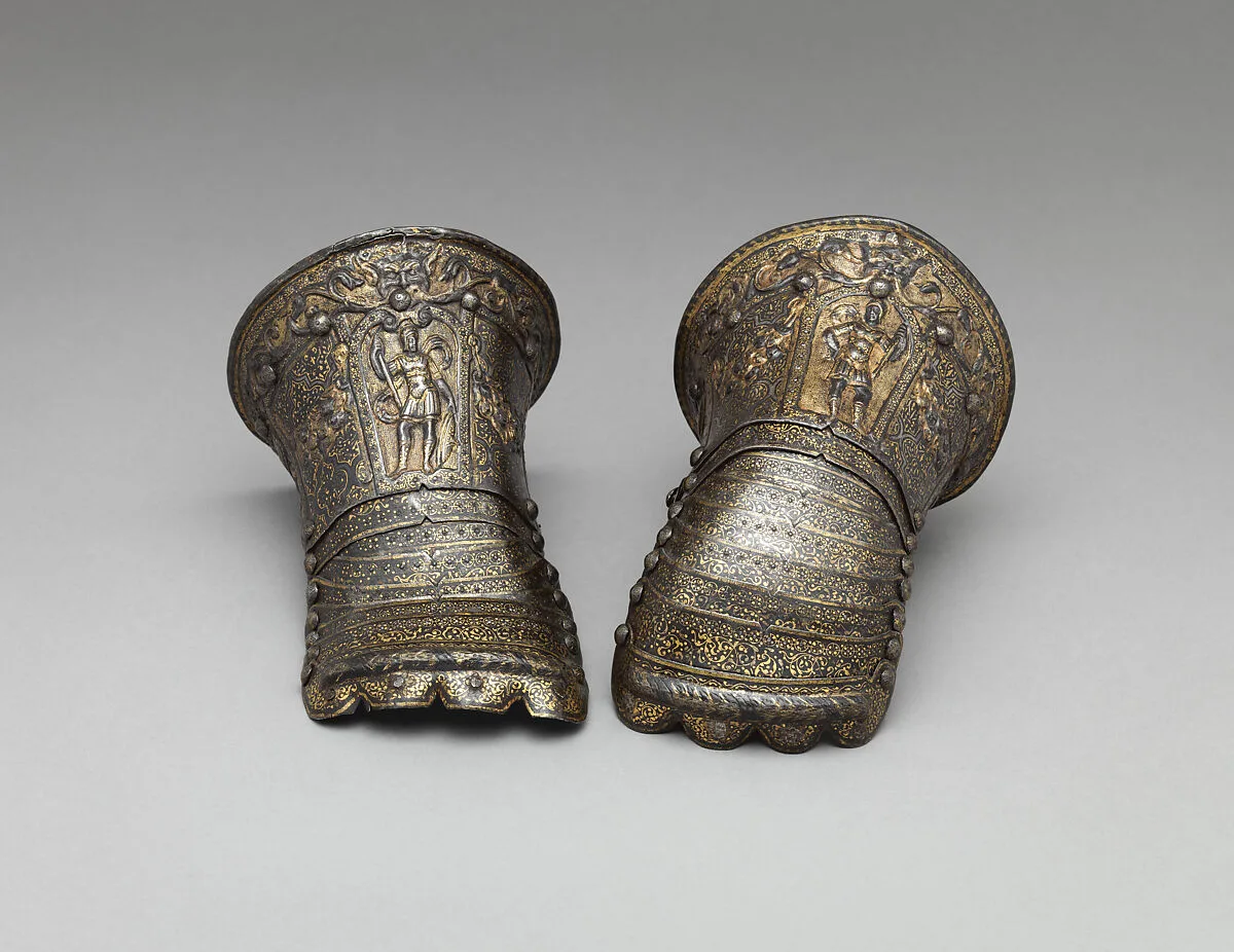 Pair of Gauntlets for a Child — Lucio Piccinino