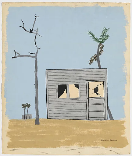 [Shack with Broken Windows]