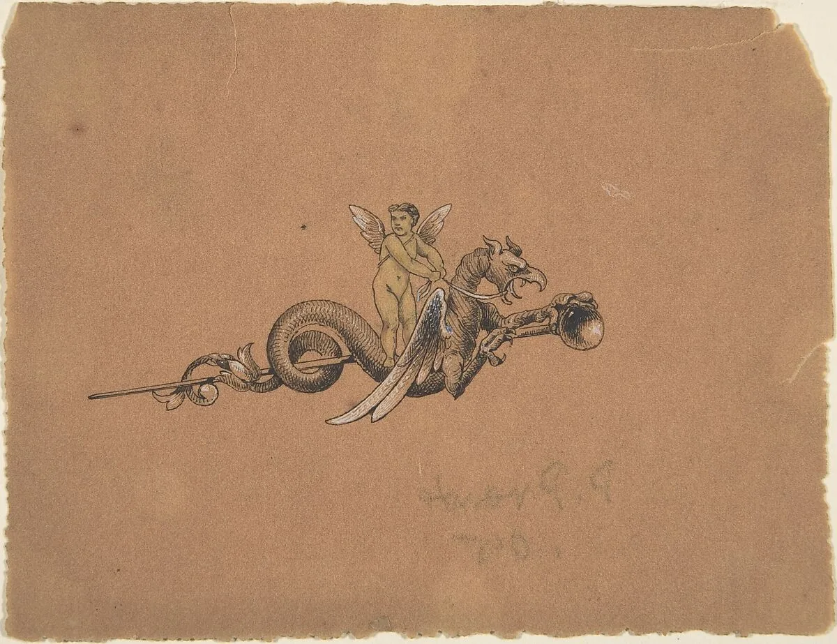 Design for Jewelry — Anonymous, French, 19th century