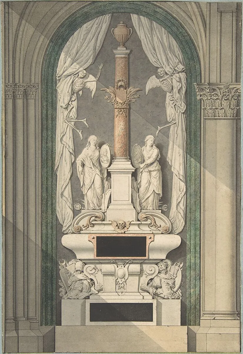 The Castellan Tomb in Saint Germain-des-Prés — Jean Chafourier
