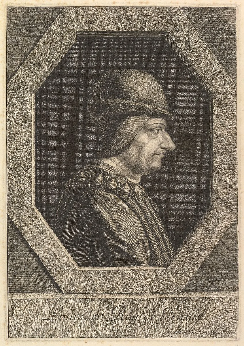 Louis XI, roi de France — Jean Morin