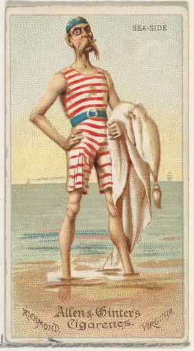 Sea-Side, from World's Dudes series (N31) for Allen & Ginter Cigarettes