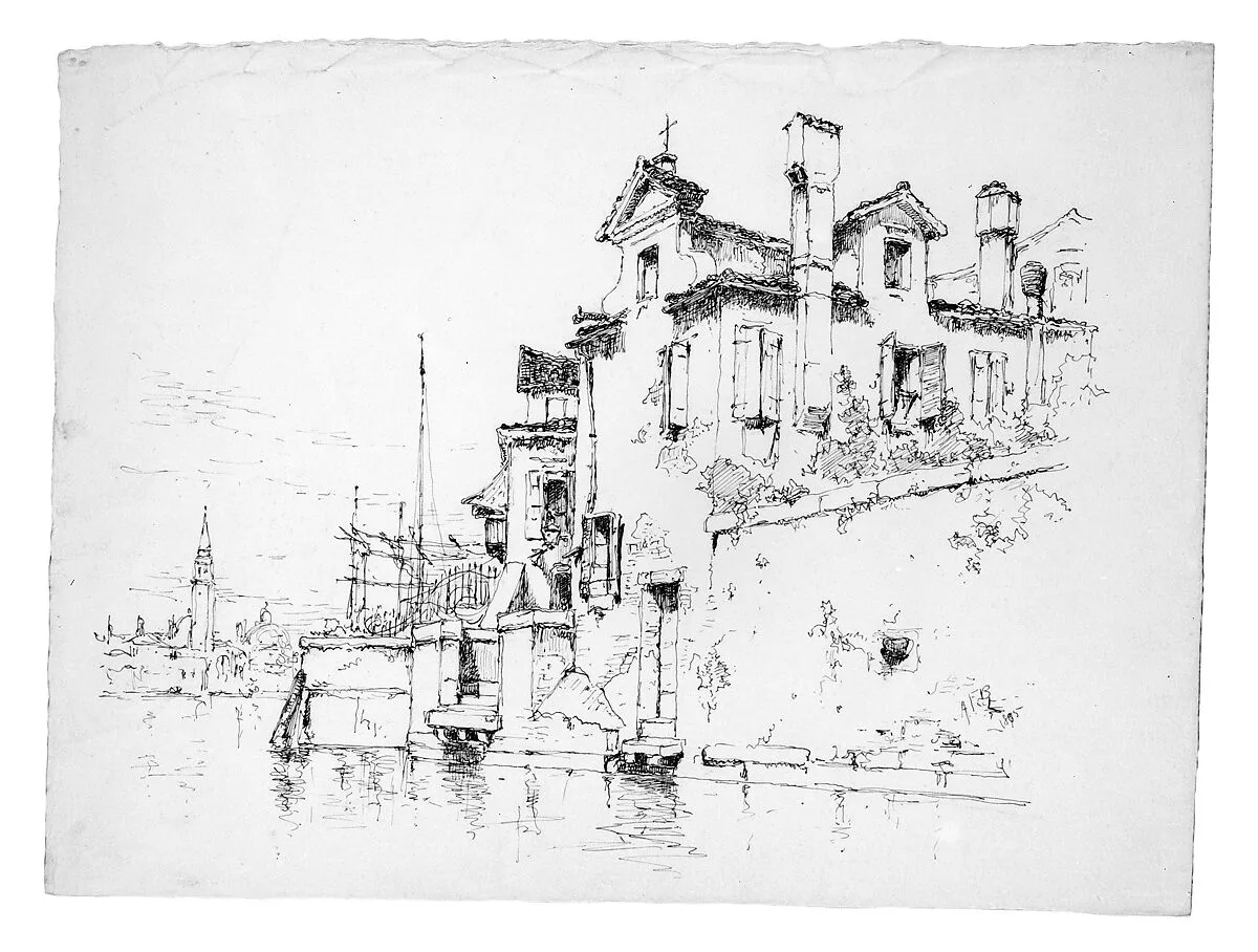 Sketch of Venice — Andrew Fisher Bunner