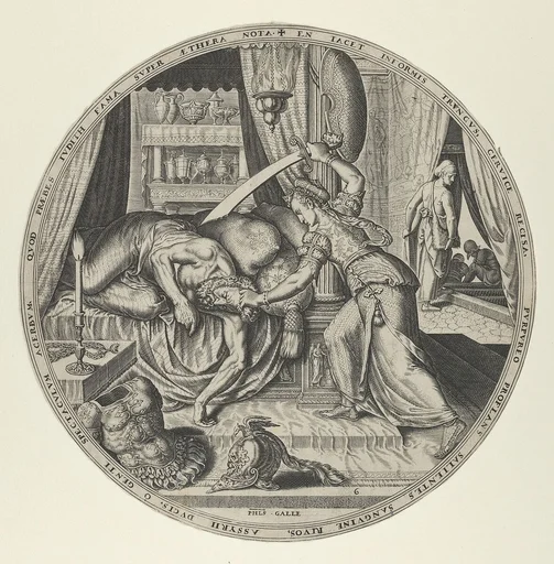 "Judith" (from "Famous Women from the Old Testament", set of 6)