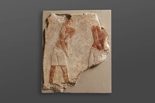 Relief of two mourners