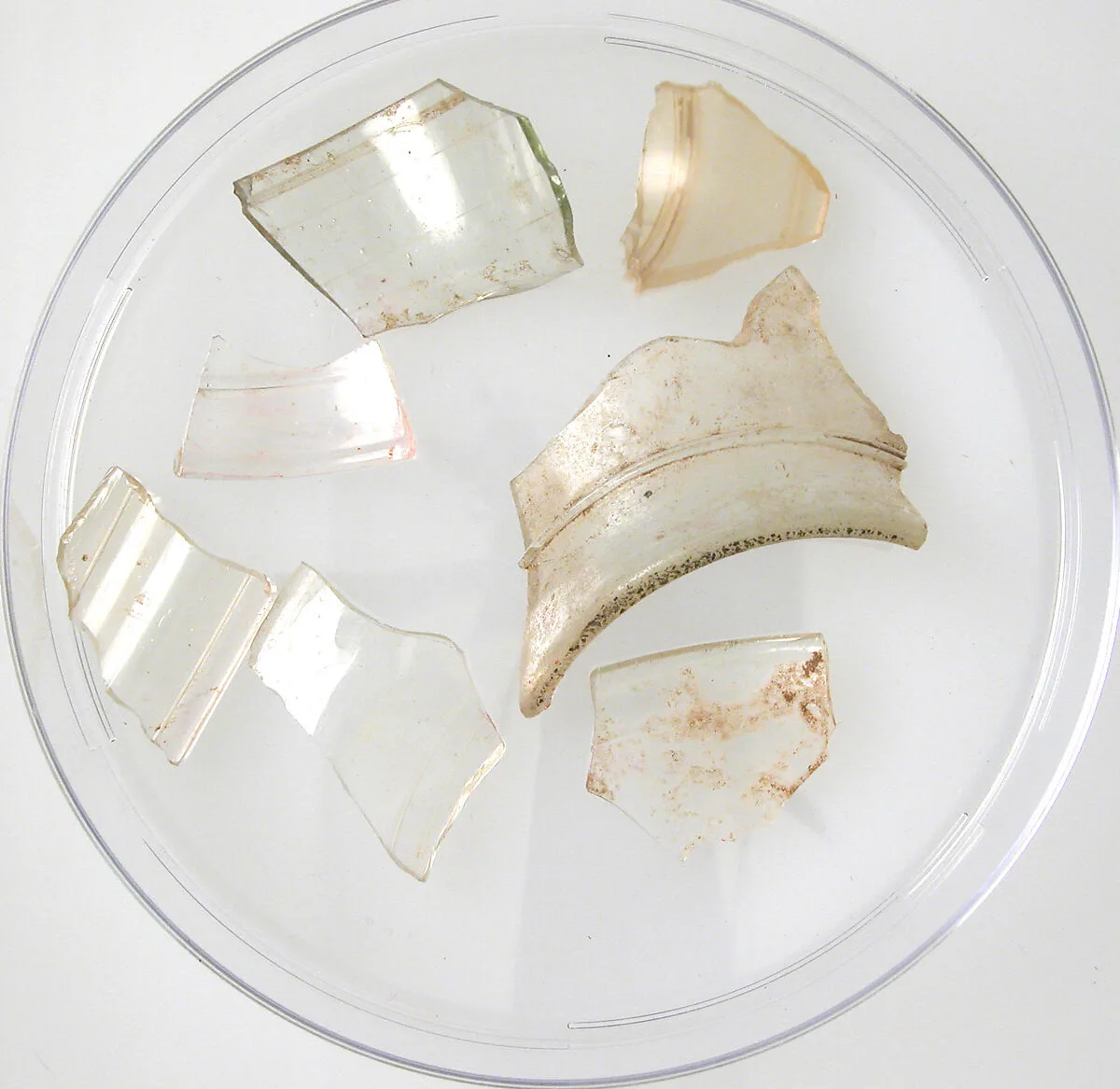 Glass Fragments — Unknown