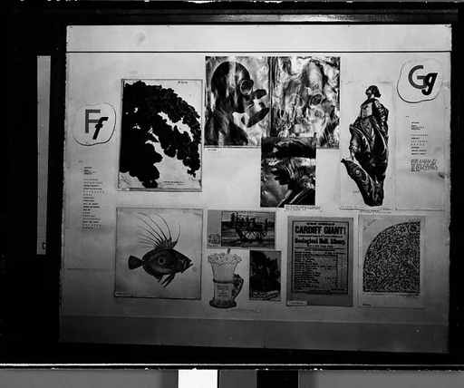 [Exhibition Panel from "The ABC Show", Picture Collection, New York Public Library]