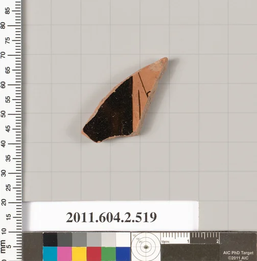 Terracotta fragment of a column-krater (bowl for mixing wine and water)