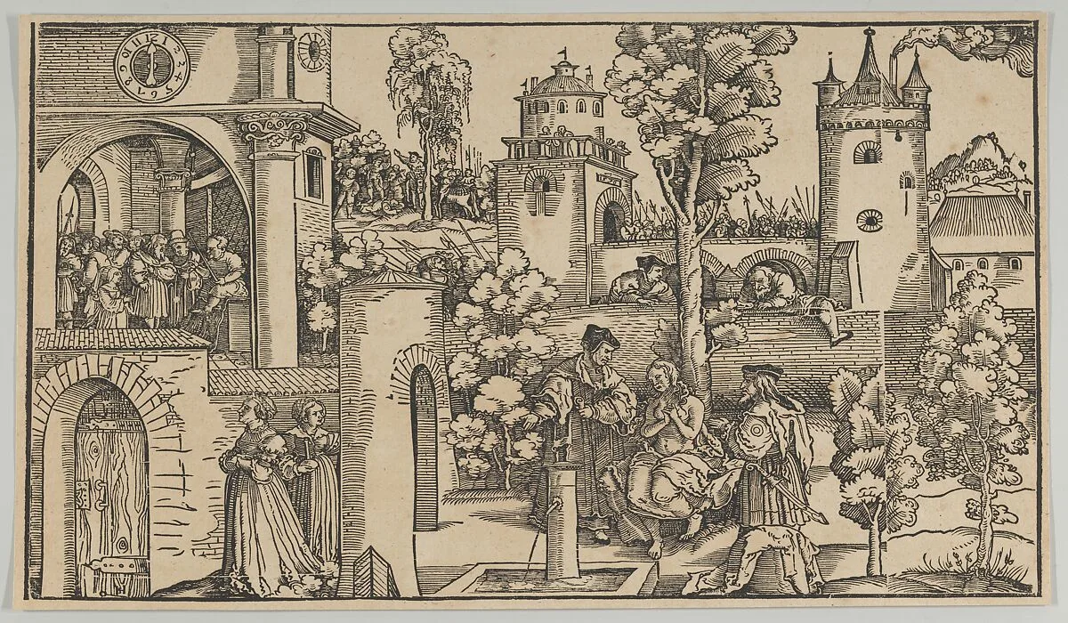 The Story of Susanna — Hans Schäufelein
