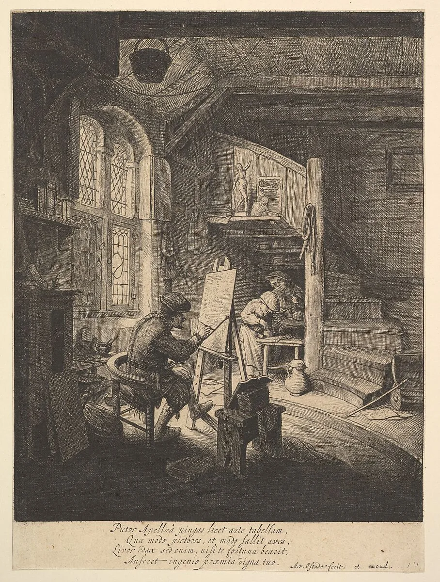 The Painter — Adriaen van Ostade
