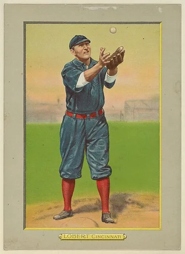 Hans Lobert, Third Baseman, Cincinnati Reds (National League), from Turkey Red Cabinets (T3)