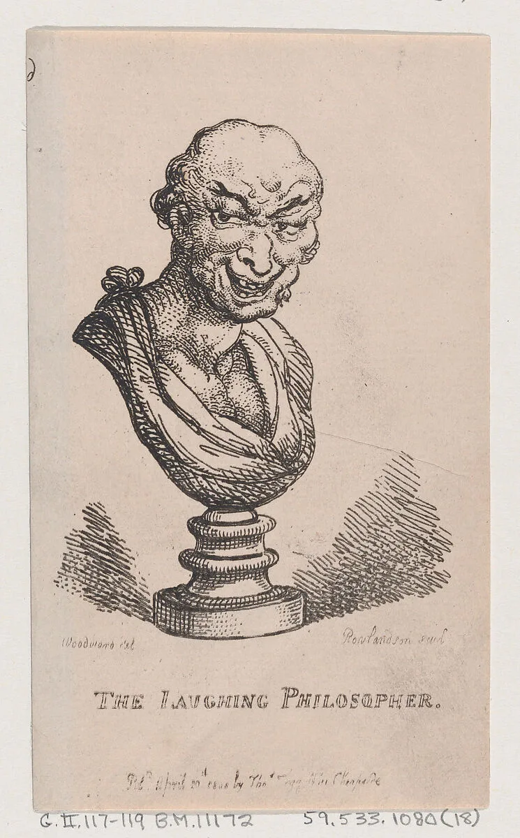 The Laughing Philosopher — George Murgatroyd Woodward|Thomas Rowlandson