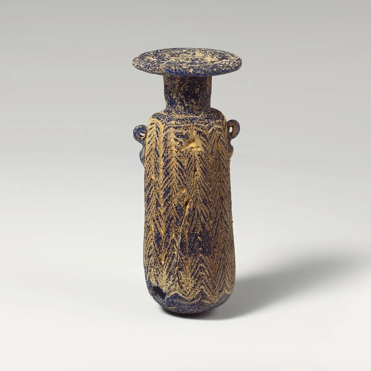 Glass alabastron (perfume bottle) — Unknown