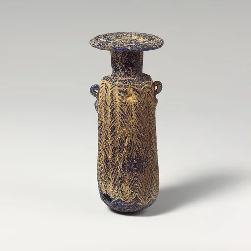Glass alabastron (perfume bottle)