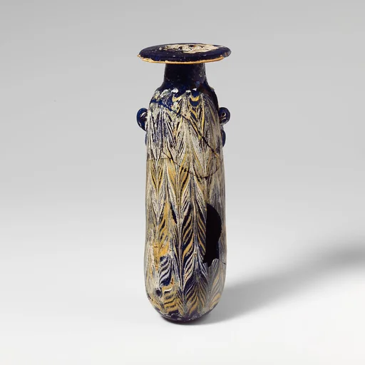 Glass alabastron (perfume bottle)