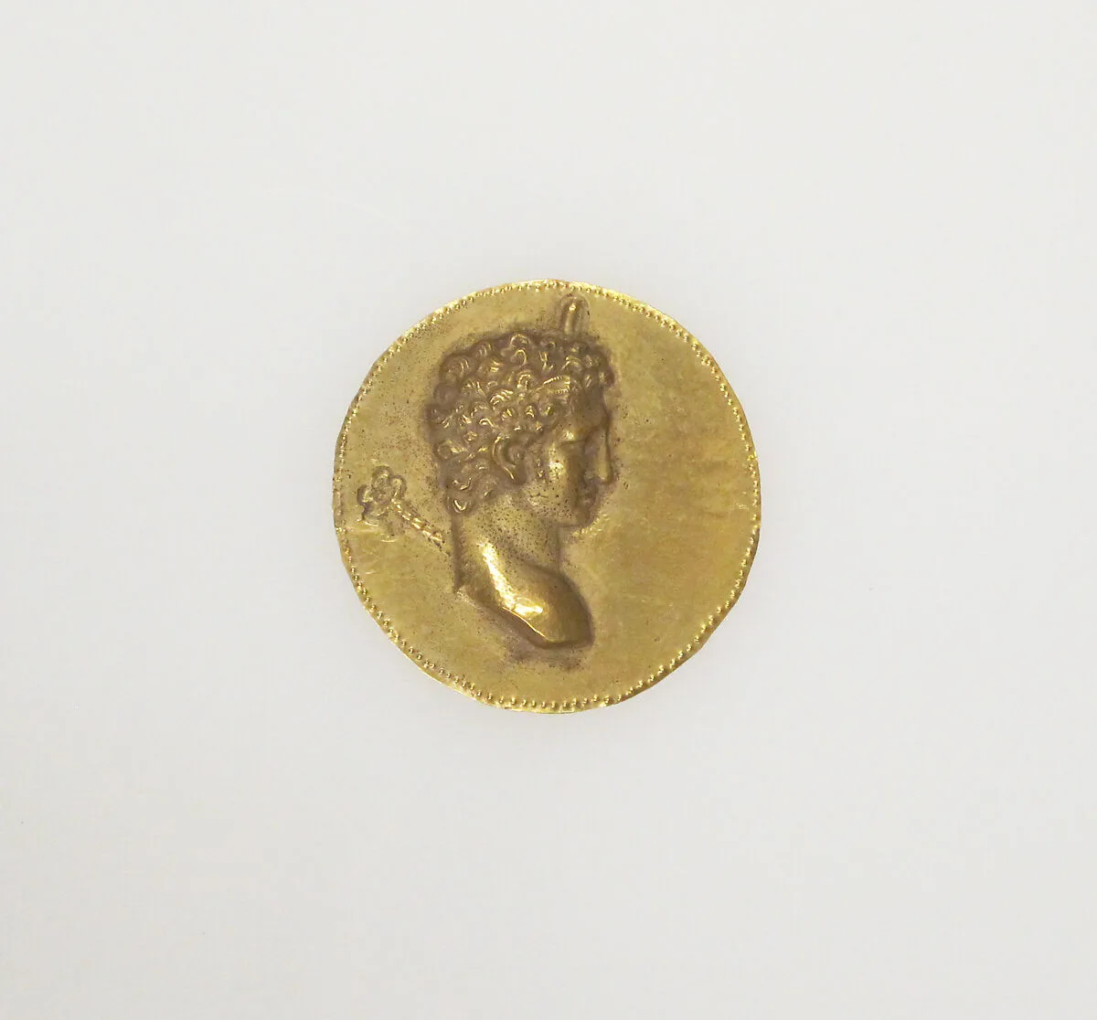 Roundel, medallion with head of Hermes — Unknown