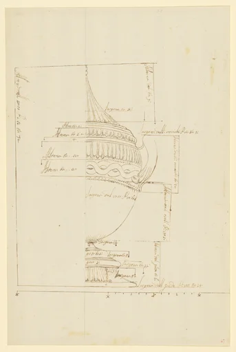 Design for an Urn with a Pointed Lid
