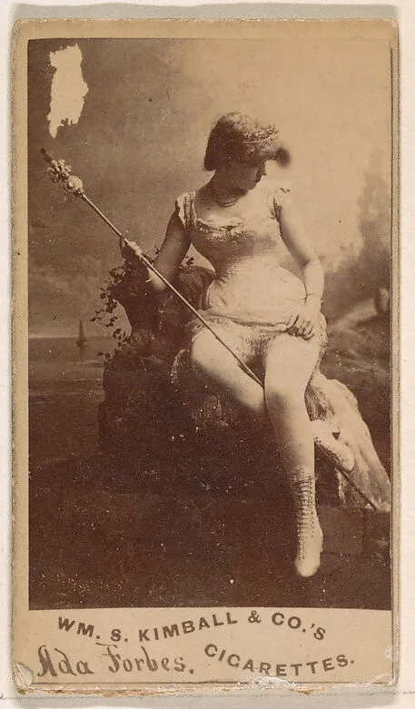 Ada Forbes, from the Actresses series (N203) issued by Wm. S. Kimball & Co. — William S. Kimball & Company