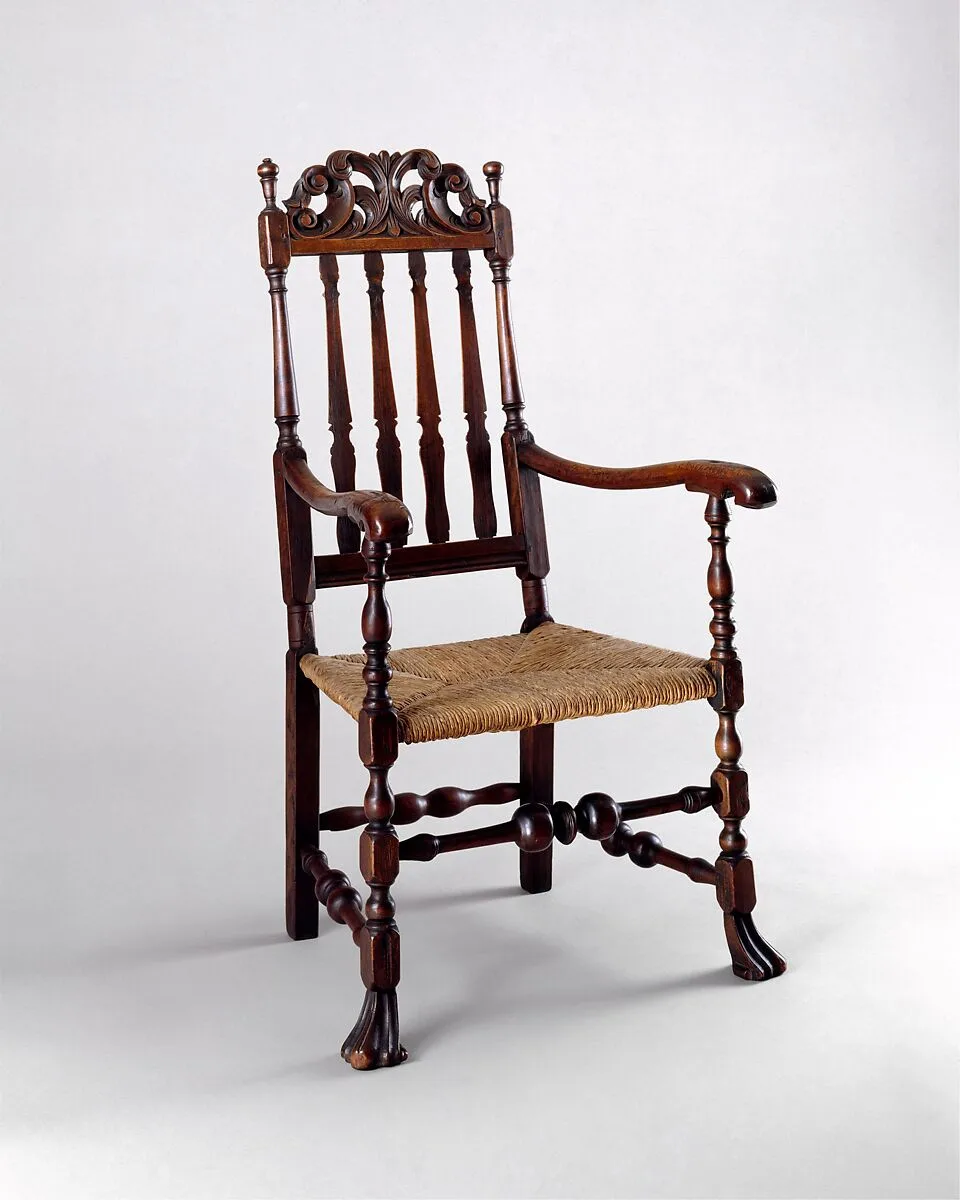 Banister-back armchair — Unknown