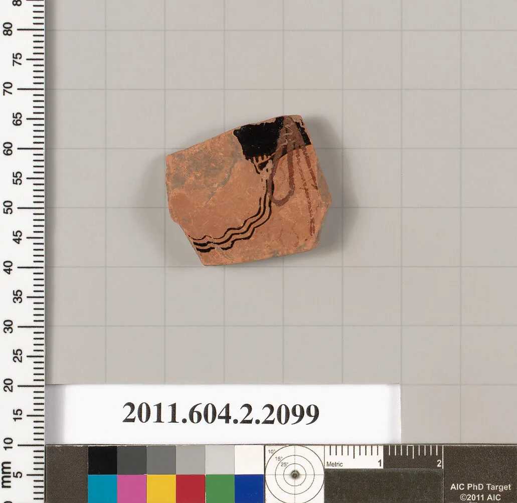 Terracotta fragment of a pot — Unknown