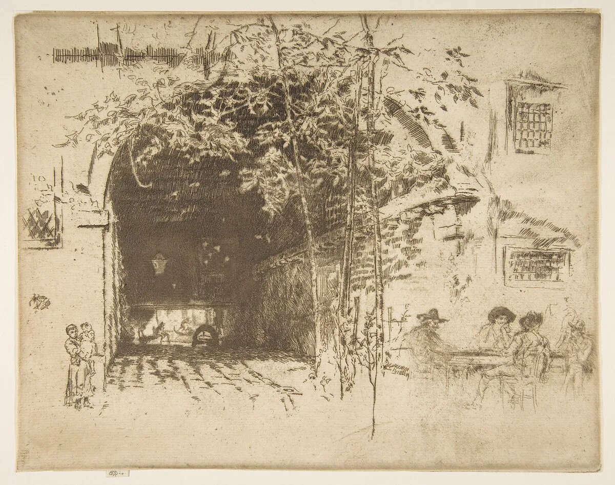 The Traghetto, No. 2 — James McNeill Whistler