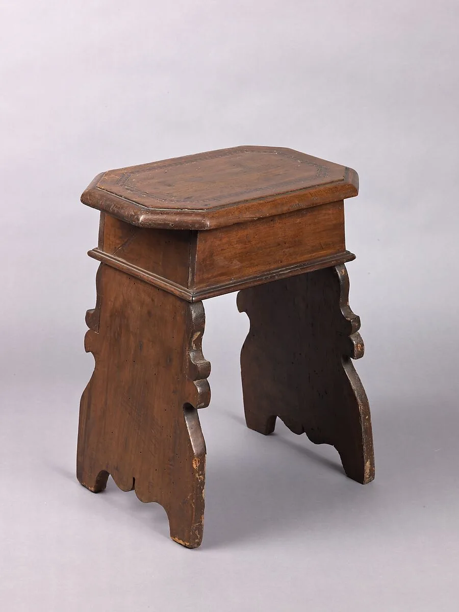 Stool (pair with 1975.1.2005) — Unknown