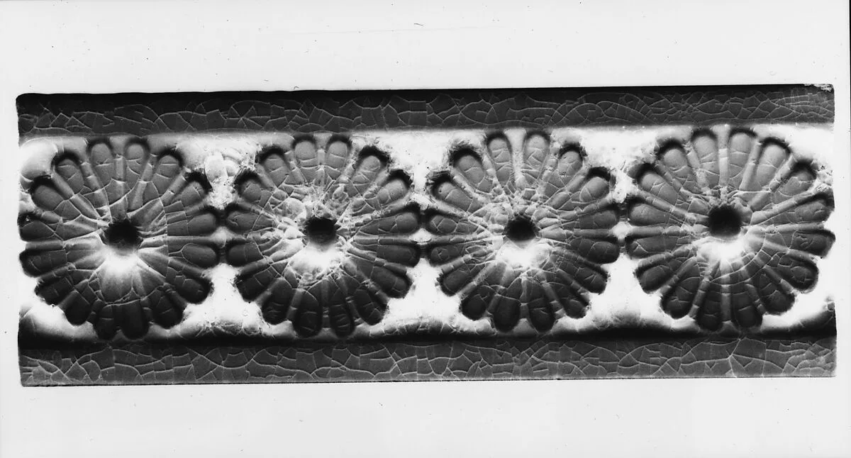 Border Tile — J. and J. G. Low Art Tile Works