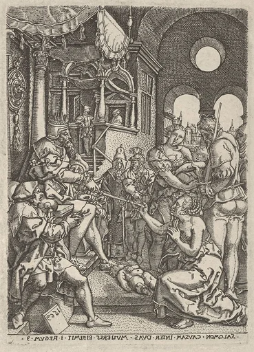 Reverse Copy of The Judgment of Solomon