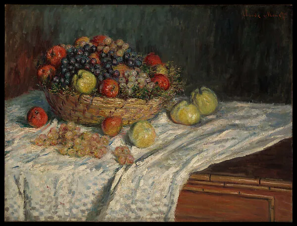 Apples and Grapes — Claude Monet