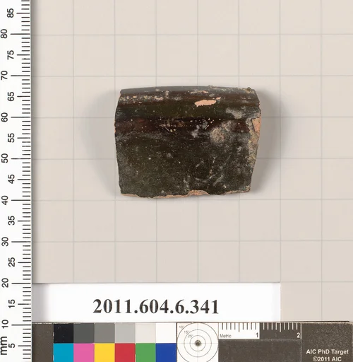 Terracotta rim fragment of a bowl